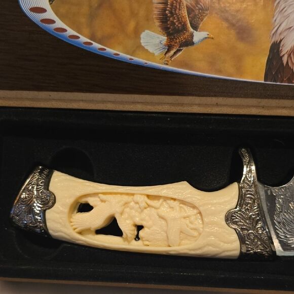 Eagle Themed Decorative Knife with Display Box - Picture 3 of 10